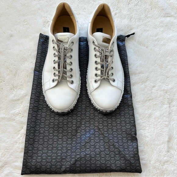 Philipp Plein limited edition men sneakers size 44 EU or 11 US Authentic - Picture 10 of 10